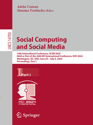 cover image of Social Computing and Social Media